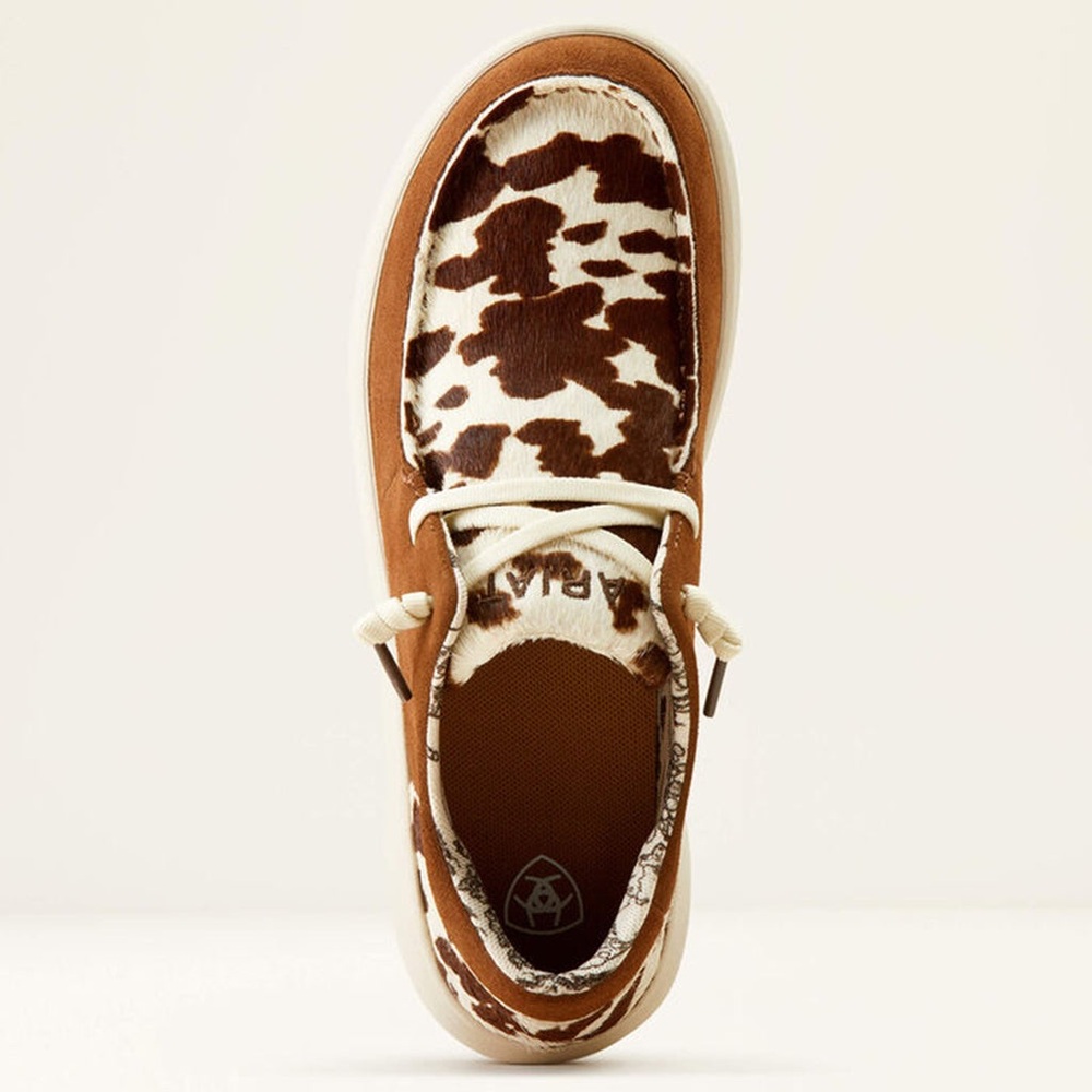 Ariat Hilo Cow Print Shoes – Women’s Size 9